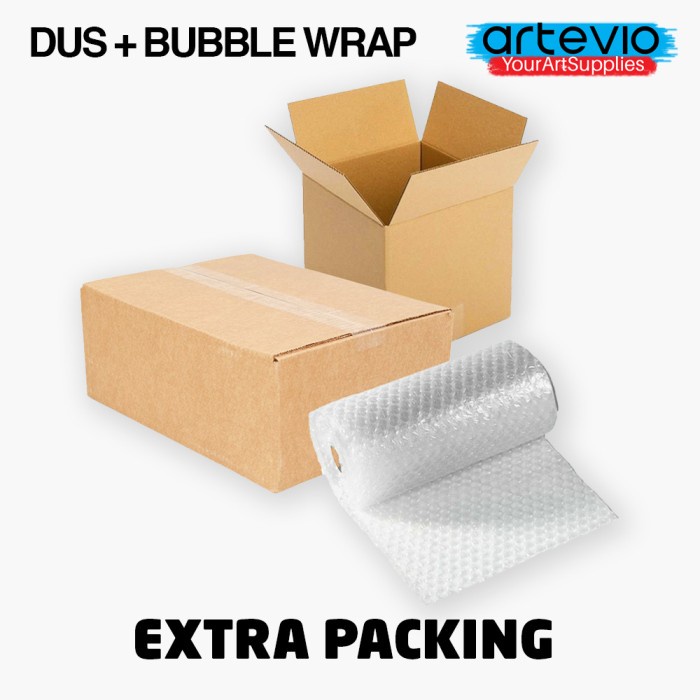 

Extra Packing / Packing Tambahan / Dus dan Bubble Wrap Tambahan