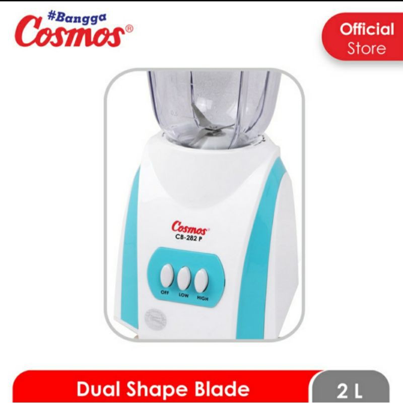 Blender Plastik Cosmos CB 282P 3 in 1 Blender Cosmos Isi 3 Cosmos 282 P Pelumat Buah Juicer CB282P