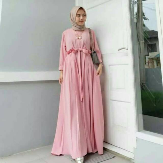 Dress muslim, gamis syar'i, gamis murah, hijab syar'i, hijab muslimah