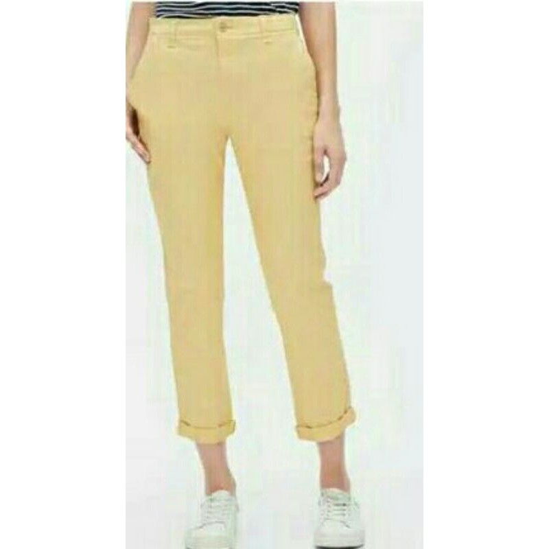 2105 ( Size 00- 10 ) Celana Wanita GAP Khakis In Twill Pants Original Branded