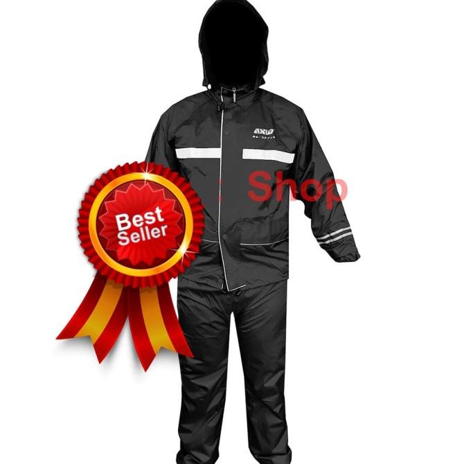 Promo Jas Hujan Axio Europe 100% Original Ukuran M, L, Xl, Xxl, Xxxl
