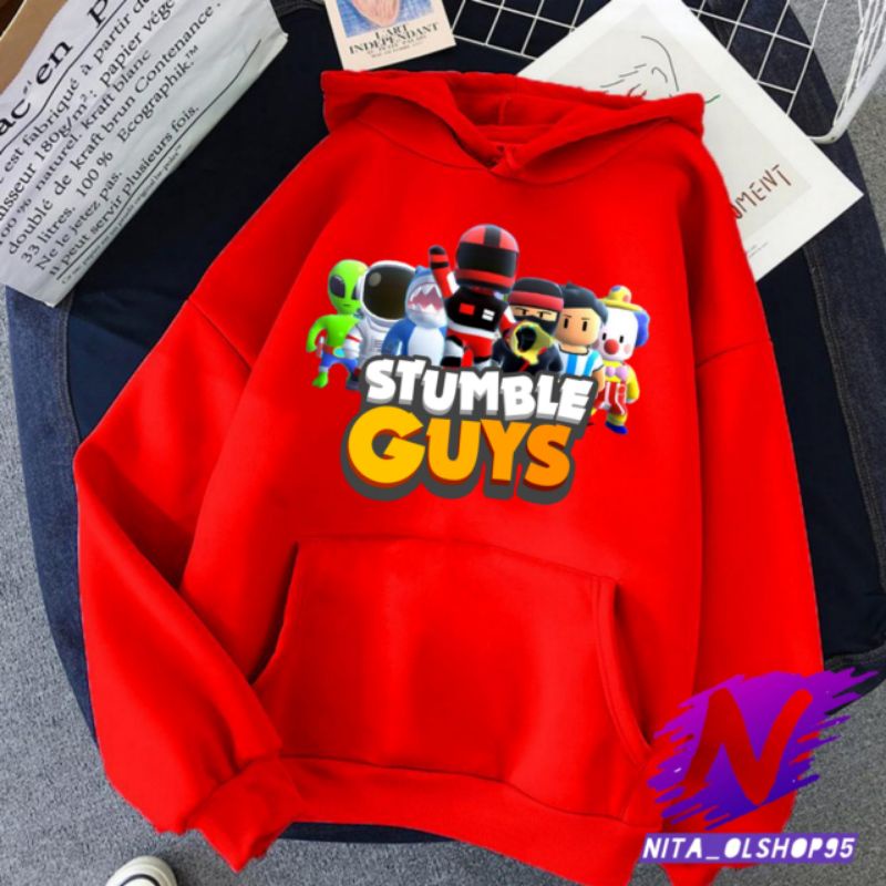 stumble guys victory Hoodie anak stumble guys populer