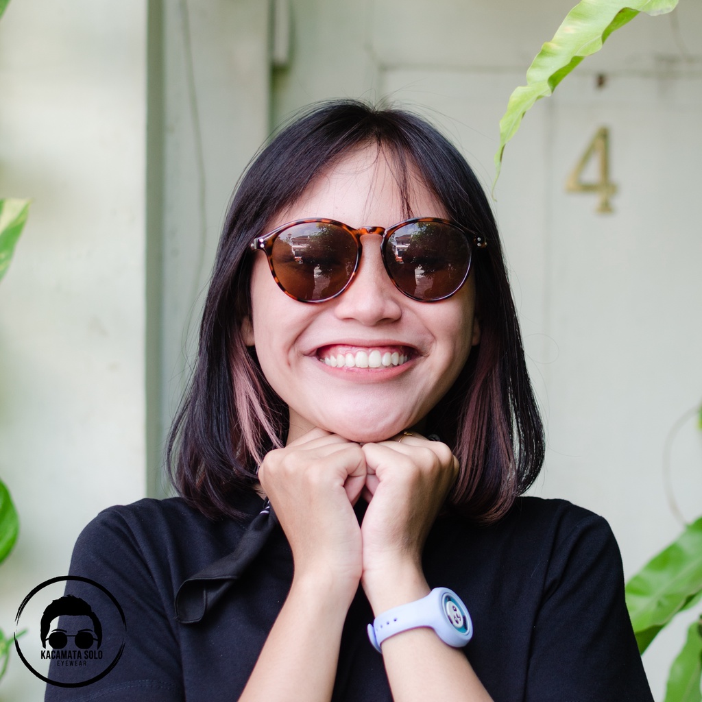 KACAMATA SUNGLASSES POLARIZED BENTUK BULAT - TRIJAYA 01