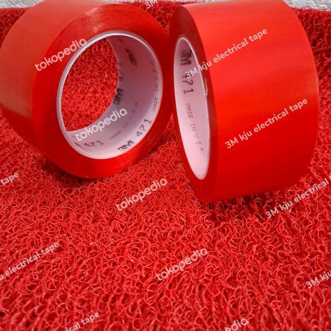 

[ varostore90 ] 3M Vinyl floor tape 471 red.2in x 33m