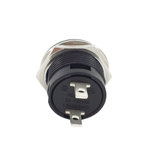 Saklar Push On 16mm 2 Pin Switch 2pin 16 mm Tombol 2 Kaki