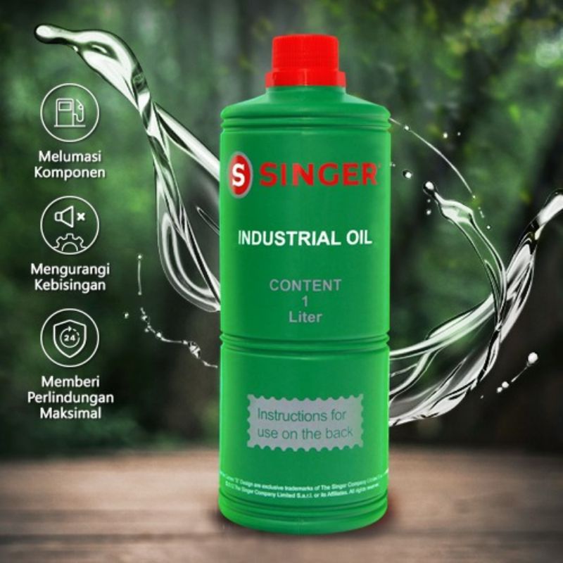 Minyak Pelumas / Oli SINGER 1 Liter-1