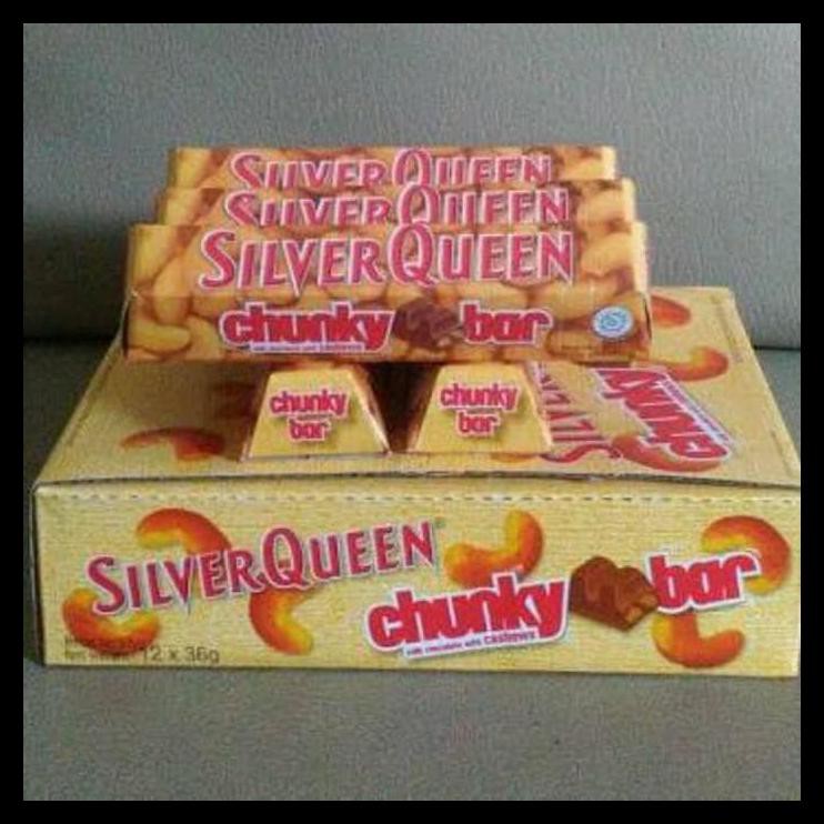 

5997 Coklat Silverqueen Chunkybar 36Gr / Murah 7H7Z