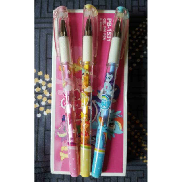 

Pen/pulpen gel little pony PB-1531