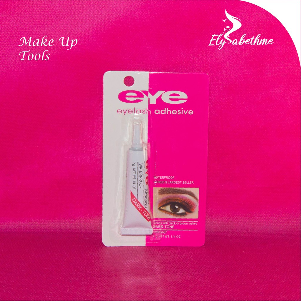 ✿ELYSABETHME✿ Lem bulu mata palsu fake eyelash tahan lama lengkep mudah kering