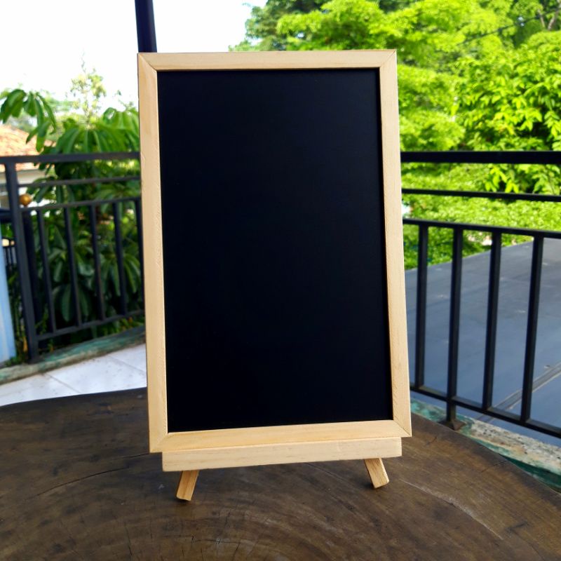 

Ndevansss - Mini Blackboard Kapur Anak Papan Tulis Dengan Stand Bracket Portable Untuk Belajar &
