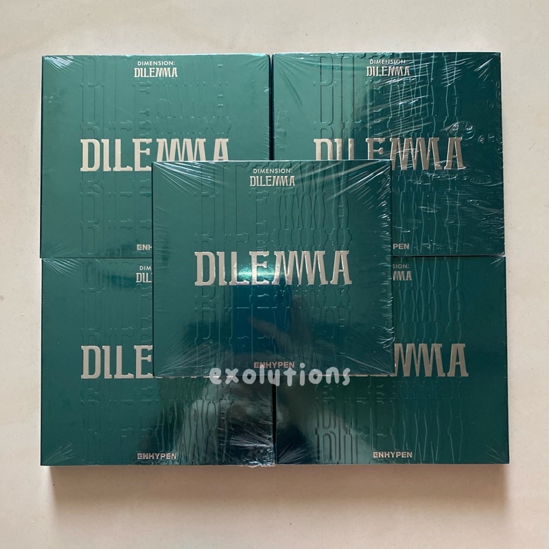 [READY STOCK] Enhypen Dimension Dilemma Essential Album (baca desc) official esse pc jungwon jake he