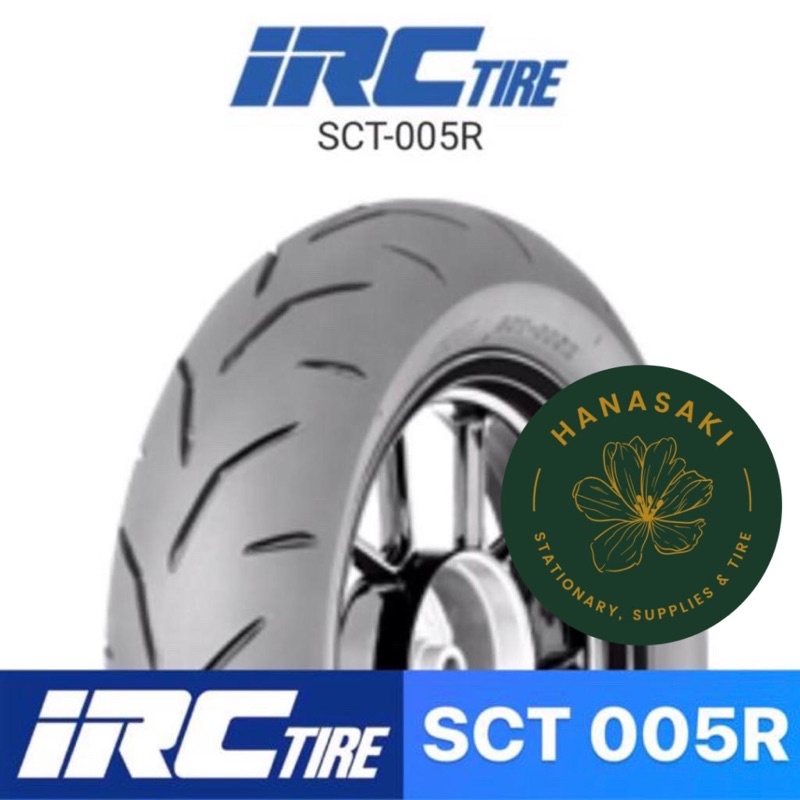 Ban Motor IRC SCT 005R ( SCT005R ) 140/70-14 ( Tubeless ) Matic