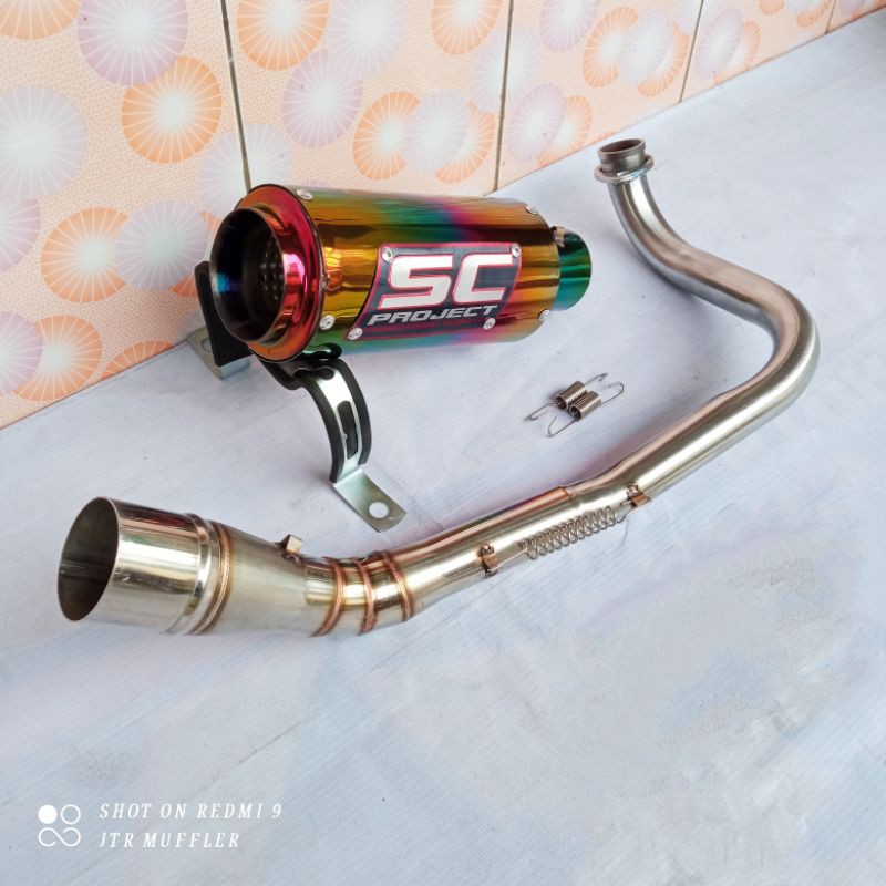 KNALPOT SC PROJECT NMAX LEXI AEROX VARIO150 VARIO125