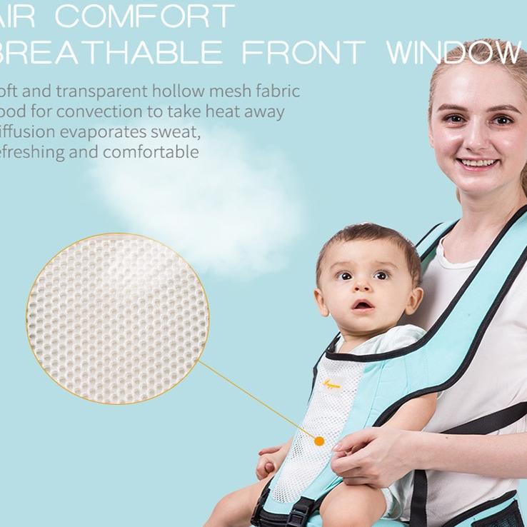 Modern.. Gendongan Bayi Hipseat Depan Gendongan M Shape Premium Multi Fungsi 0-3 Tahun gendongan bay