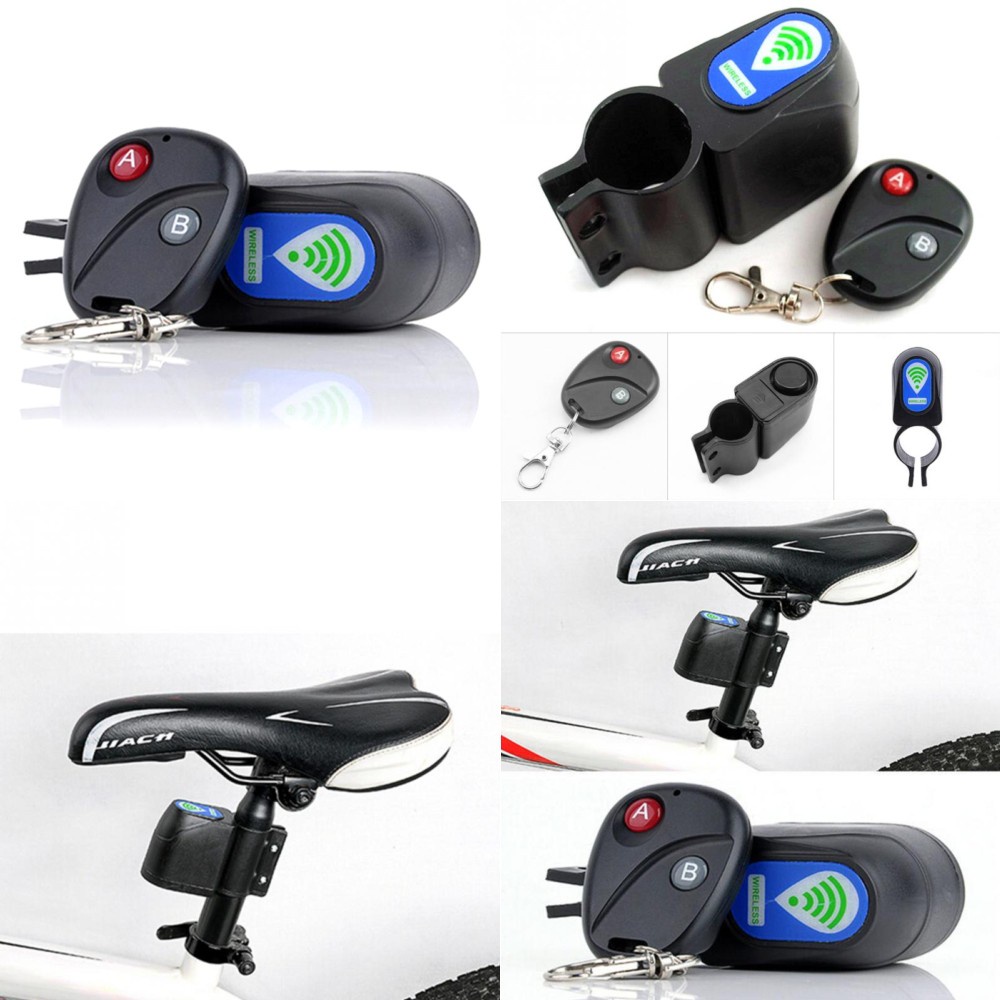 Alarm Sepeda Remote Control AKSESORIS GEMBOK KUNCI PENGAMAN SEPEDA - Set Alarm Sepeda dengan Remot K
