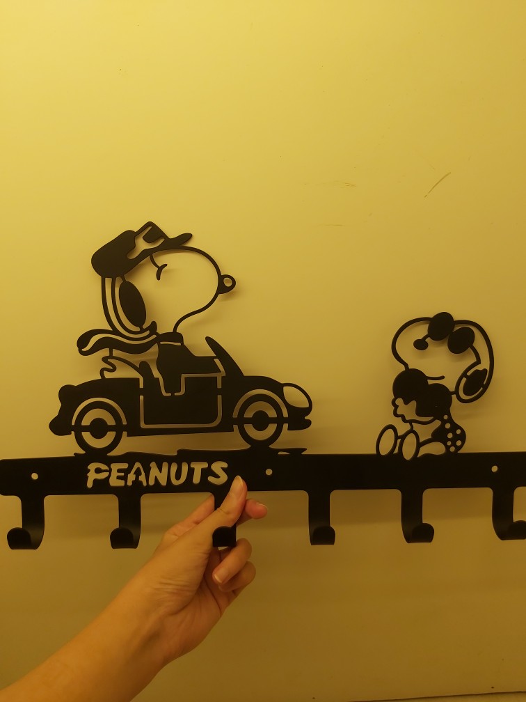 Gantungan Hanger Dinding Hello Kitty Little Twin Stars Doraemon Mickey Minnie Disney Keroppi Snoopy