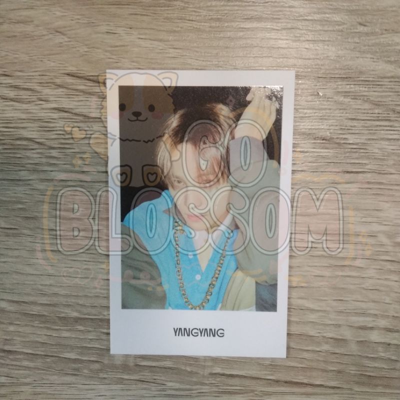 

YANGYANG POLAROID 90'S LOVE || NCT OFFICIAL PHOTOCARD