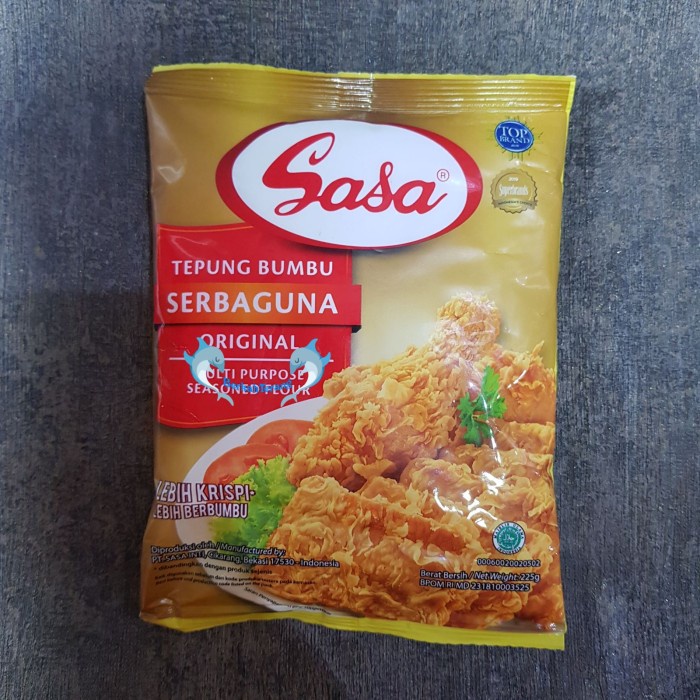 

pakai-siap-tepung-bumbu-tepung- sasatepung bumbu serbaguna original 225gr / tepung instant -