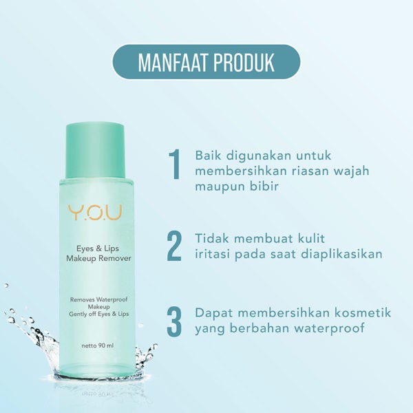 Y.O.U EYE &amp; LIPS MAKEUP REMOVER