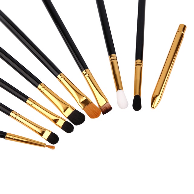 Maquiagem Brush Make Up 15 Set - Black Gold