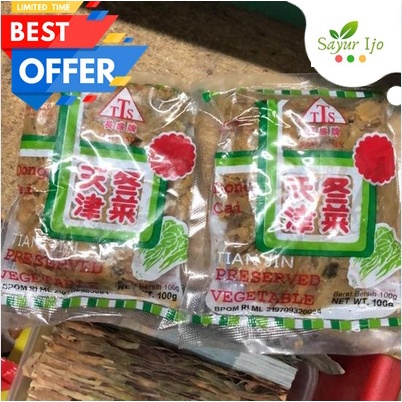 

TTS Tong Cai Sawi Asin 100 Gram / Pack Fresh Dong Cai Preserved Vegetable Sayur Hijau Segar