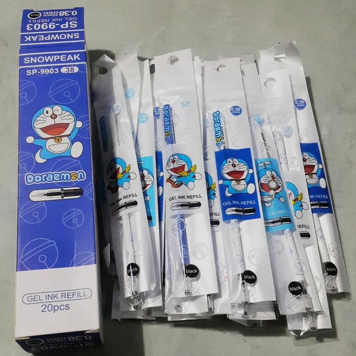 

Refill isi pulpen gel 0,5mm doraemon satuan