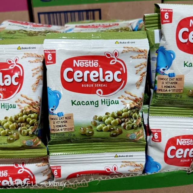 Bubur Cerelac Nestle  Sachet 20gr