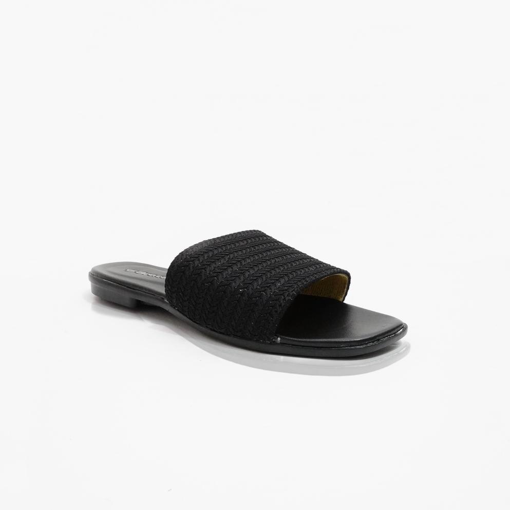 GRACE [MILEA SLOP] Sandal Rajut Selop Wanita/ Sendal Selop Kokop Rajut/ Sandal Tali Dixie Rajut - BR