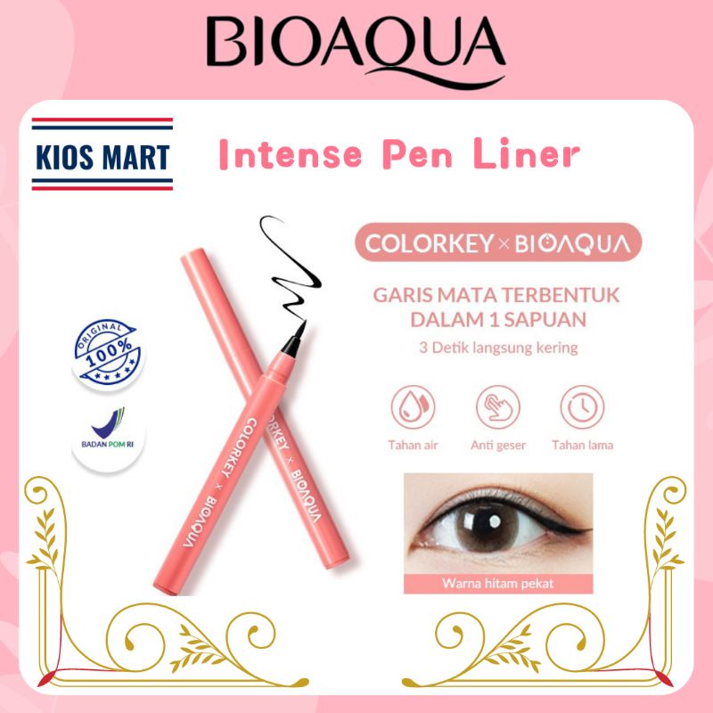 Colorkey X Bioaqua Intense Pen Liner Waterproof Eyeliner