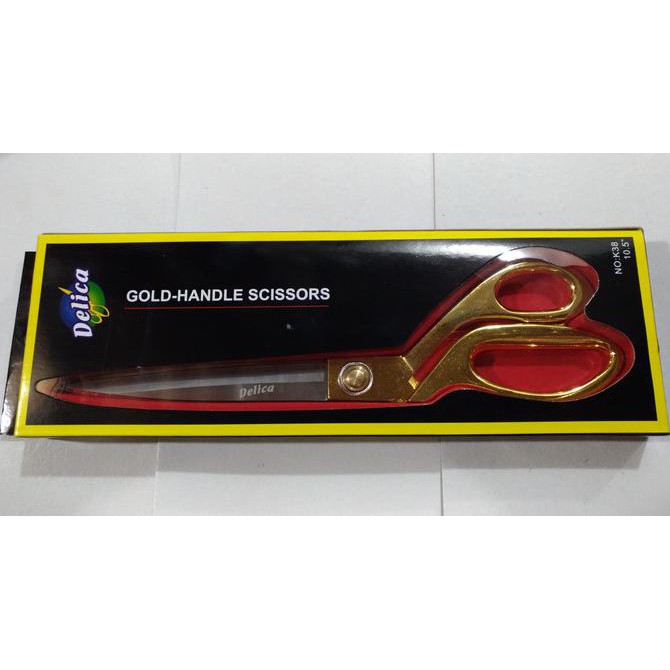 

[[BISA COD]] Gunting Delica (gagang emas)