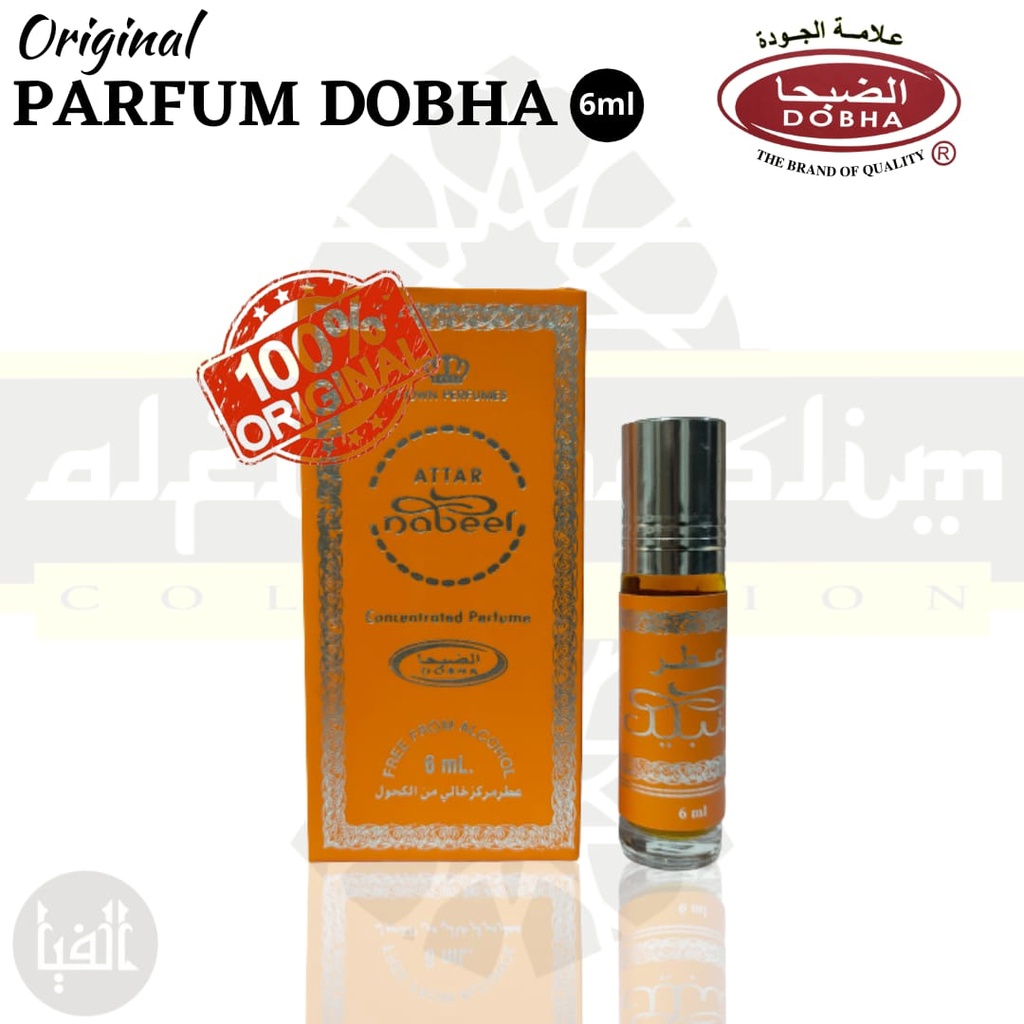 Dobha Musk Rose Parfum Minyak Wangi Non Alkohol 6ml Roll On