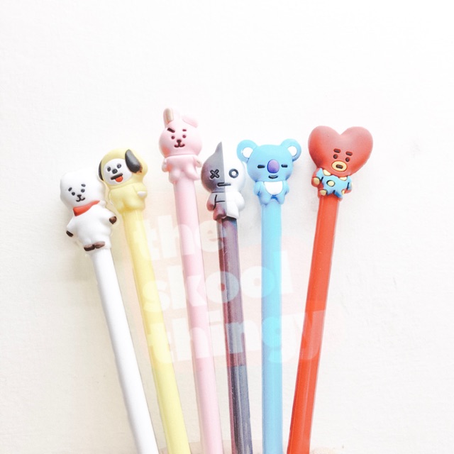 

BT21 DOLL GEL PEN / PULPEN BT21