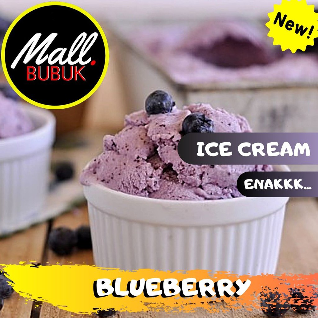 

HARD ICE CREAM rasa Blueberry 1Kg - Bubuk ICE CREAM rasa Blueberry 1Kg mb