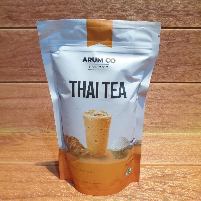 Arum Co Thai Tea 500gr / Bubuk Minuman Thai Tea Enak / Instant Drink Murah / Thai Tea Powder