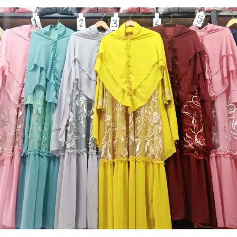 SYARI BRUKAT /GAMIS PESTA/BRUKAT MEWAH