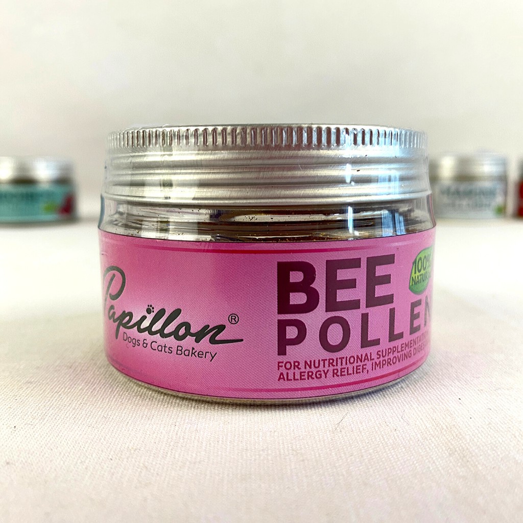 

PAPILLON Vitamin Anjing Kucing BEE POLLEN 70gr