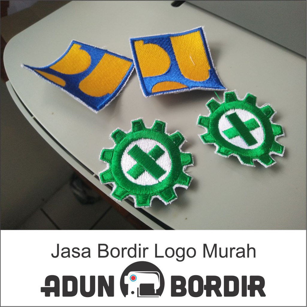 Jual Jasa Pembuatan Bordir Logo Custom Desain Indonesiashopee Indonesia