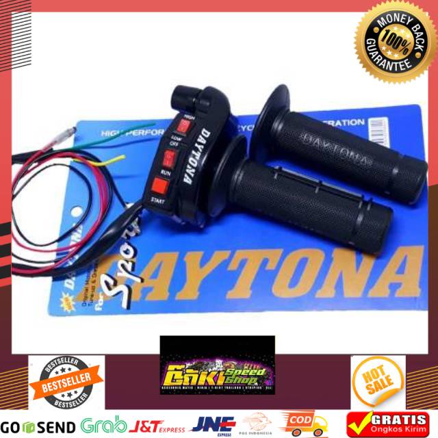 Murah Gas spontan DAYTONA 3 Tombol On Off Dan Starter satria fu vixion ninja150 rxk rxz vega r f1zr