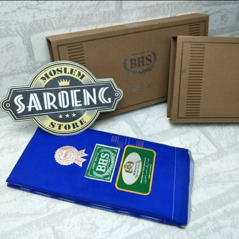 Sarung Tenun BHS Full Sutra 210 Spunsilk Gold PGN Polos Ganefo