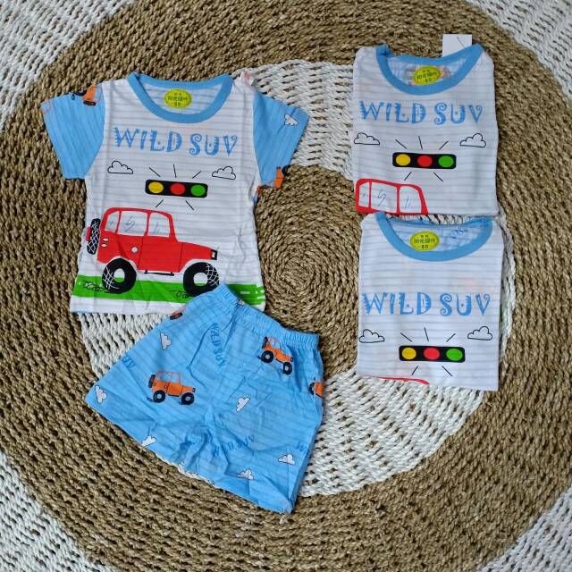 Setelan Wild Suv Impor Anak