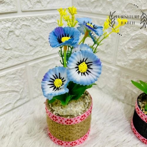 Furniture Hiasan Rangkaian Bunga Zinia Eropa Artificial Bunga Plastik Hiasan Serbaguna