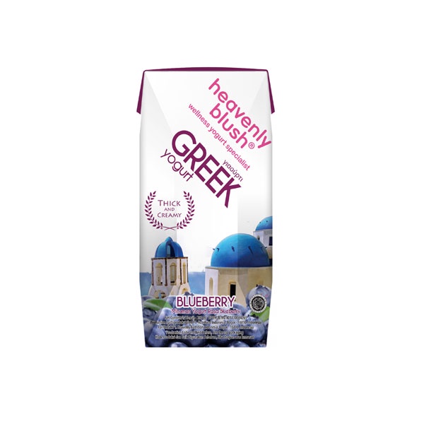

HEAVENLY BLUSH DRINK YOGURT GREEK TETRA BLUBERRY 200 ML