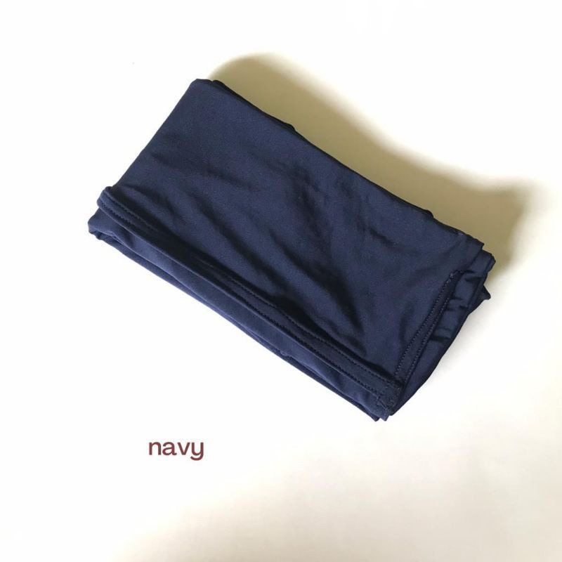 Hijab Bergo Maryam  // Hijab Instan Jersi // Bergo Maryam Hyget Super Tali Premium // Hijab Jumbo // Hijab Bergo Maryam Jersi Pd 75cm PB 85cm // Hijab Spor-Navy