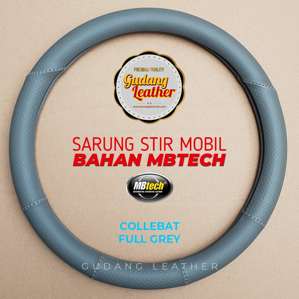 Sarung Setir Mobil Bahan Kulit MBTECH - All Varian