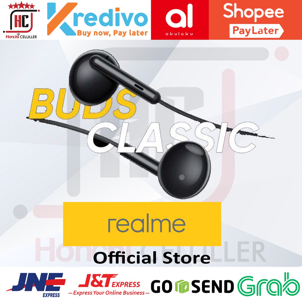 REALME BUDS CLASSIC EARPHONE GARANSI RESMI REALME INDONESIA ORIGINAL