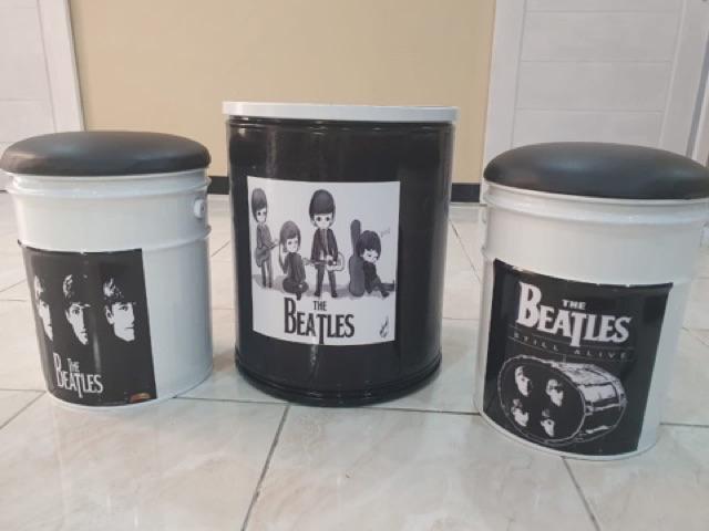 Kursi Tong Motif The Beatles