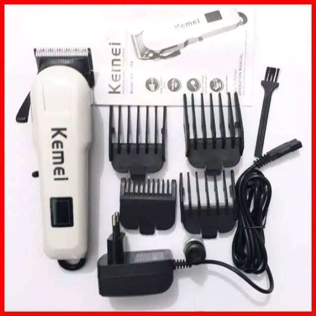 Kemei Alat Cukur Rambut KM-809A Mesin Cukur Cordless Hair Clipper