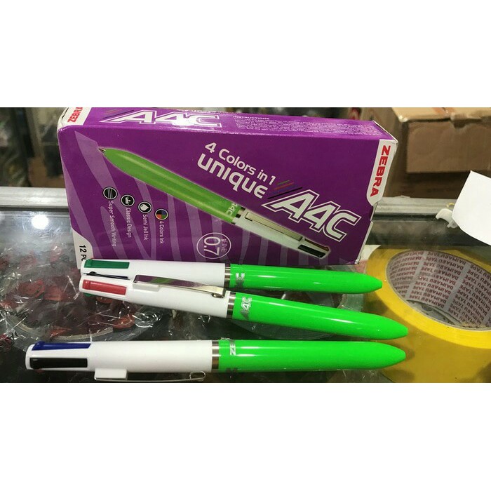 

GRH 933 PULPEN 4 WARNA JELL INK 0.7MM