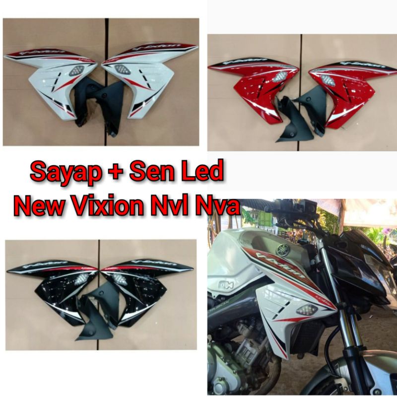 Sayap Vixion New NVL NVA Half Fairing New Vixion Cover Body Samping new vix
