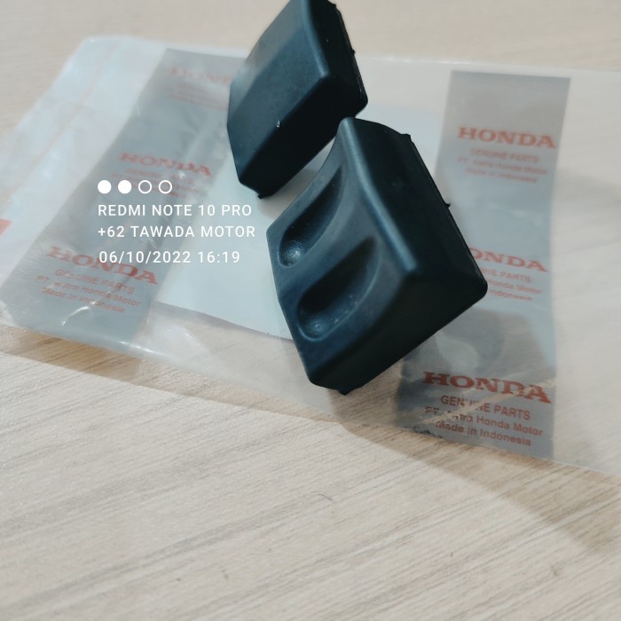 KARET RANGKA SASIS TENGAH HONDA BEAT FI K25G-H 2015-2016 2BIJI
